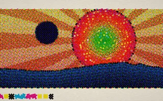 Halftone preset