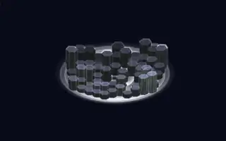 Hexagon Spectrum 3D Gray preset