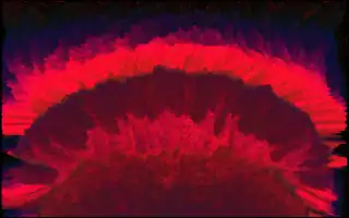 The Neverending Explosion of Red Liquid Fire preset